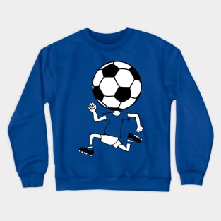 Soccer Fan Kid Crewneck Sweatshirt